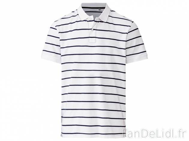 Polo chez Lidl , prezzo 6.99 EUR 
Polo 12 
- Du S au XL selon modèle
- Ex. 100 ...