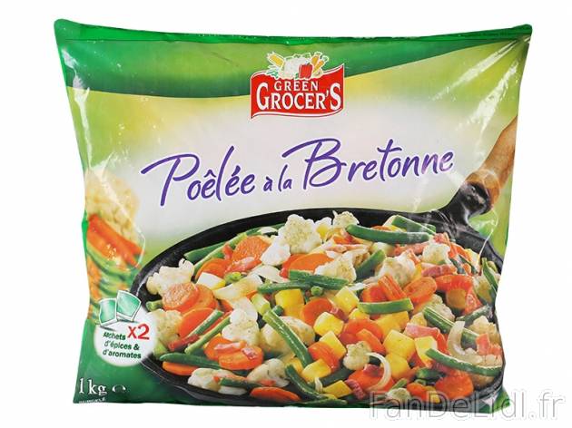 Poêlée à la bretonne , prezzo 2.19 € per Le sachet de 1 kg 
- Composée de ...