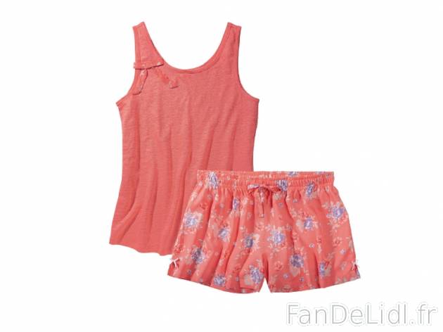 Pyjashort lin femme , prezzo 8.99 € per L&apos;ensemble au choix 
- Ex. : ...