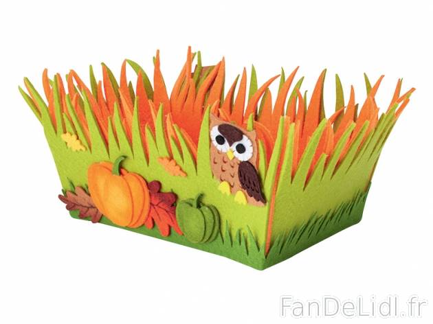 Panier décoratif en feutrine , prezzo 2.99 € per L&apos;unité au choix 
- ...