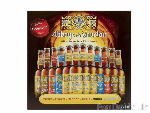 Sélection de 12 bières de dégustation Abbaye de , le prix 12.99 &#8364; 
- ...