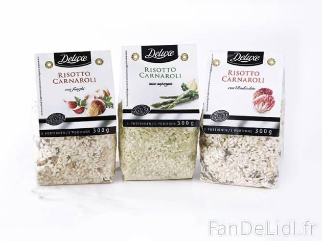 Préparation pour risotto , prezzo 1.69 € per 300 g au choix, 1 kg = 5,63 € ...