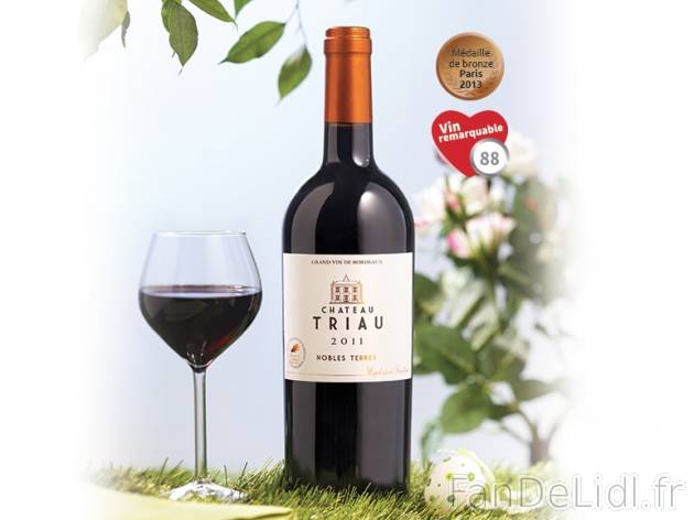 Bordeaux Supérieur Château Triau Nobles Terres 2011 AOC , prezzo 4.69 &#8364; ...