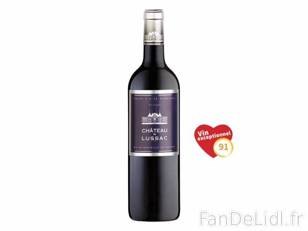 Lussac-Saint-Emilion Château de Lussac 2008 AOC , prezzo 12.89 &#8364; 
- Temp&eacute;rature ...