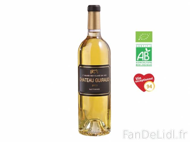 Sauternes Bio Château Guiraud 1er Grand Cru Classé 2013 AOC , prezzo 38.89 &#8364; ...