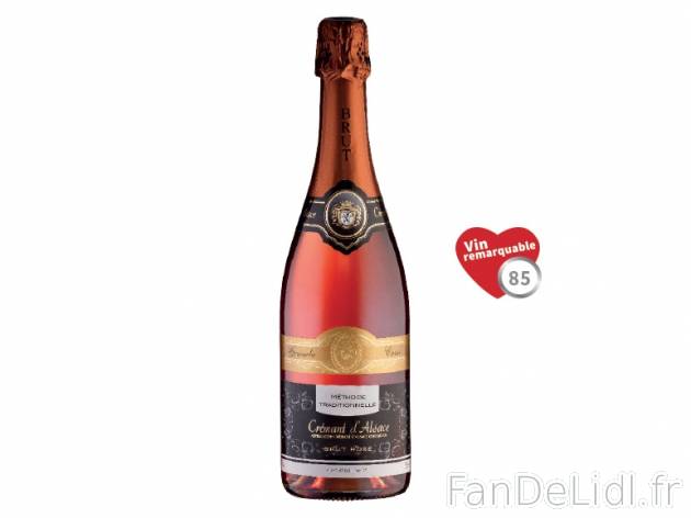 Crémant d&apos;Alsace Brut Rosé Grande Cuvée AOC , prezzo 4.99 &#8364; ...