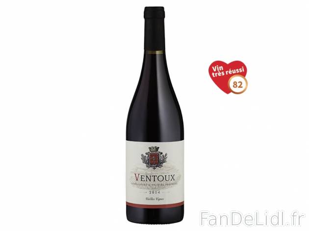 Ventoux Vieilles Vignes 2014 AOP , prezzo 2.99 &#8364; 
- Temp&eacute;rature ...