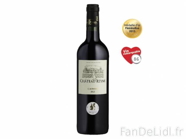 Cahors Château La Reyne 2013 AOC , prezzo 5.99 &#8364; 
- Temp&eacute;rature ...