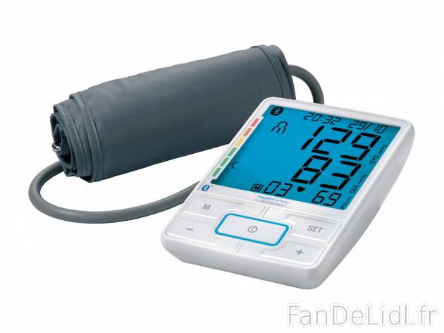 Tensiomètre de bras Healthforyou, Silvercrest, le prix 26.99 € 
- L’appareil ...