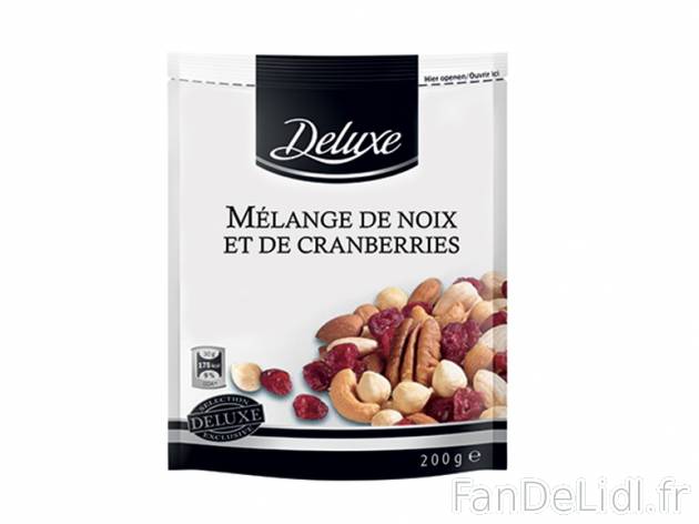 Mélange de noix , prezzo 2.99 € per 200 g au choix, 1 kg = 14,95 € EUR. 
- ...