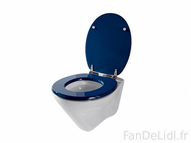 Abattant WC , prezzo 14.99 € per L&apos;unité au choix 
- Avec frein de ...