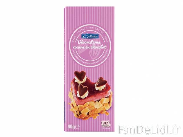 Décorations en chocolat , prezzo 1.48 € per Soit le lot de 2 x 34/40/48 g au ...