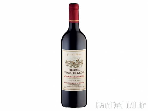 Montagne-Saint-Emilion Château Fonguillon 2010 AOC , prezzo 6.99 &#8364; 
- ...