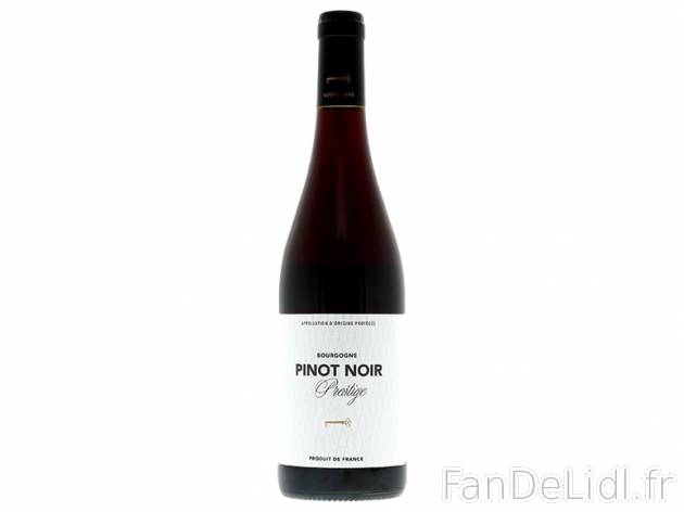 Bourgogne Pinot Noir Prestige AOP , prezzo 5.79 &#8364; 
- Temp&eacute;rature ...