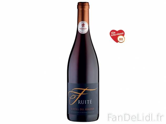 Côtes du Rhône fruité 2014 AOP , prezzo 2.89 &#8364; 
- Temp&eacute;rature ...