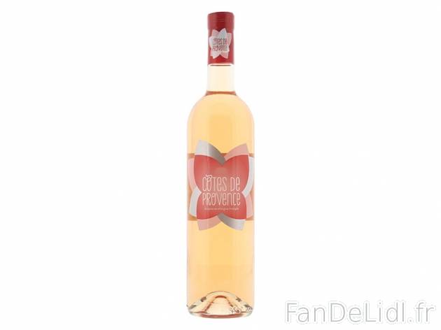 Côtes de Provence Rosé AOP , prezzo 3.19 € 
- Température optimale de dégustation ...