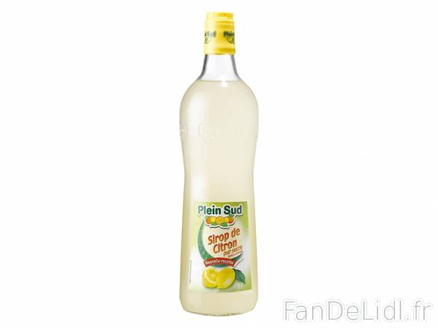 Sirop de citron , prezzo 1.41 € per La bouteille de 1 L