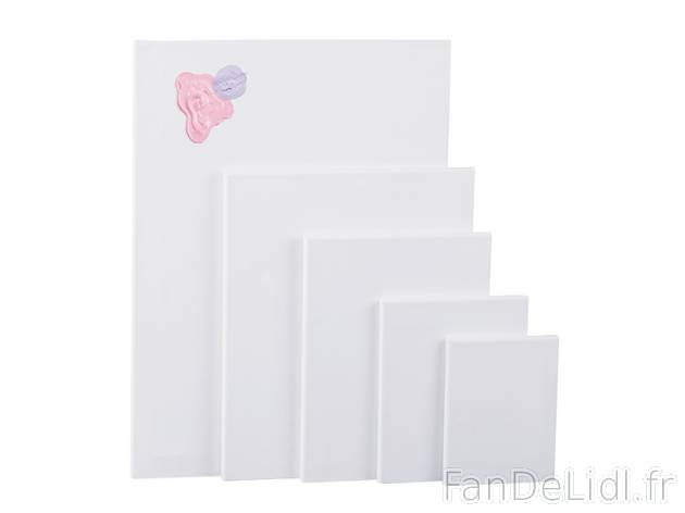 Set de 5 toiles , prezzo 8.99 € per Le set 
- Dimensions (l x L x p) : env. 50 ...