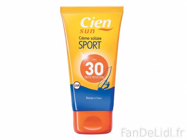 Crème solaire hydratante , prezzo 2.99 € per 75 ml au choix, 1 L = 39,87 € ...