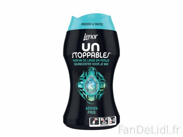 Lenor UnStoppables parfum de linge en perles , le prix 3.17 €