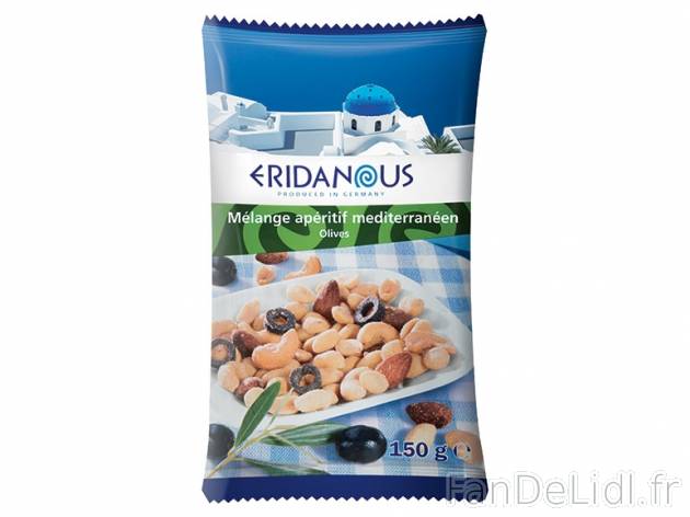 Mélange apéritif méditerranéen , prezzo 1.79 € per 150 g au choix, 1 kg = ...