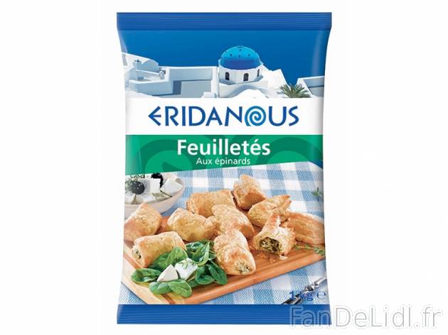 Feuilletés ou mini feuilletés , prezzo 3.49 € per Le sachet de 1 kg au choix ...