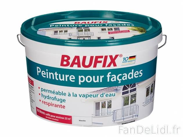 Peinture pour façades , prezzo 15.99 € per L&apos;unité, 1 L = 1,60 € ...