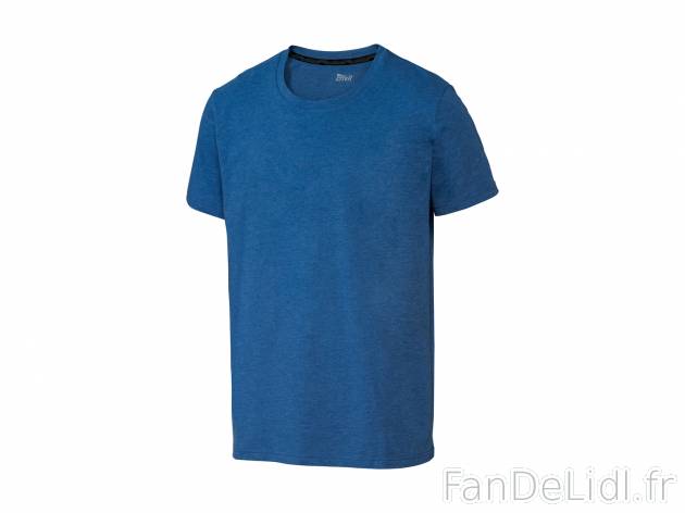 T-shirt technique homme , le prix 4.99 € 
- Du S au XL selon modèle.
- Ex. ...