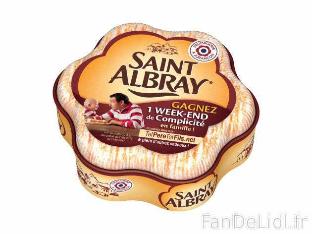 St Albray , le prix 1.54 € 
- Le paquet de 200 g : 2,31 € (1 kg = 11,55 €)
- ...