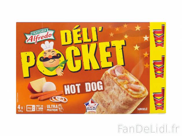 Déli’ Pocket XXL , le prix 2.79 € 
- Prix normal pour 360 g : 2,79 € (1 ...