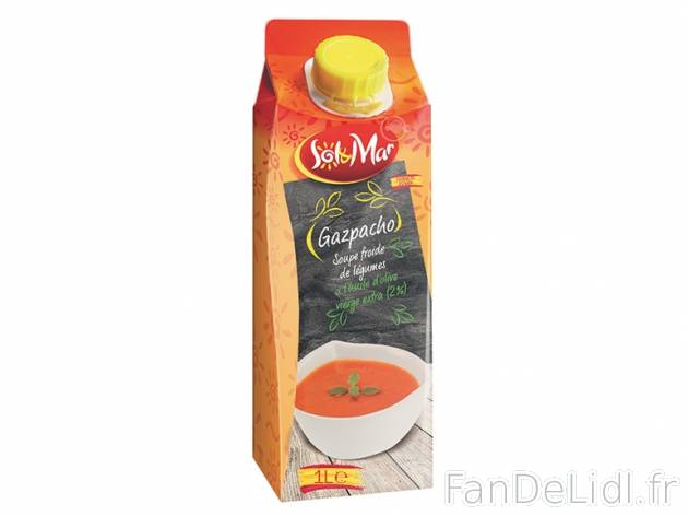 Gaspacho , prezzo 1.79 € per La brique de 1 L