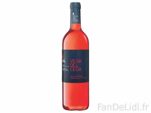 Valdepeñas Vega Del Cega 2014 DO Rosé , prezzo 1.49 &#8364; per 75 cl, 1 L ...