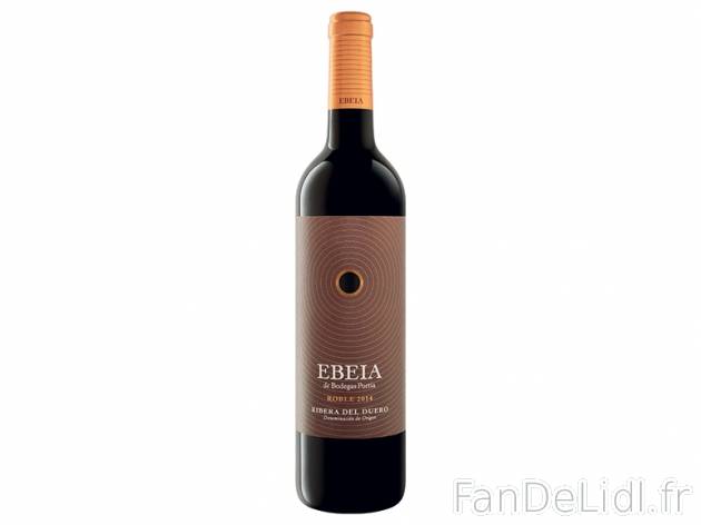 Portia Ribera Del Duero 2014 DO Rouge , prezzo 5.89 &#8364; per 75 cl, 1 L = ...