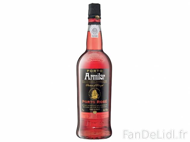 Porto Rosé Armilar , prezzo 5.59 &#8364; per 75 cl, 1 L = 7,45 € EUR. 
- ...