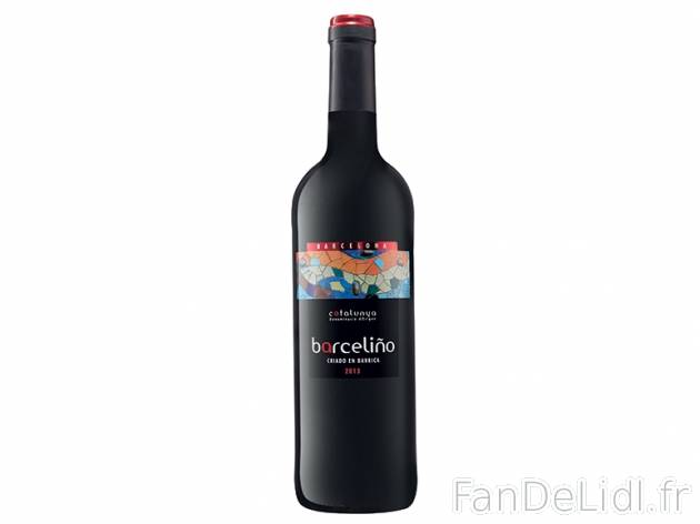 Catalunya Barceliño 2013 DO Rouge , prezzo 2.99 &#8364; per 75 cl, 1 L = 3,99 ...