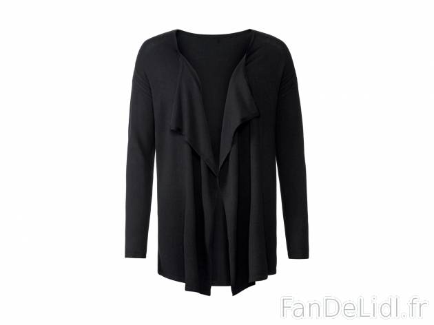 Cardigan en maille fine , le prix 9.99 € 
- Du S au XL selon modèle
- Ex. 84 ...