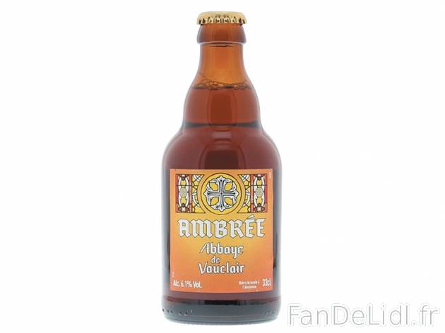 Bière d&apos;Abbaye , prezzo 0.99 € per 33 cl au choix, 1 L = 3,00 € EUR. ...