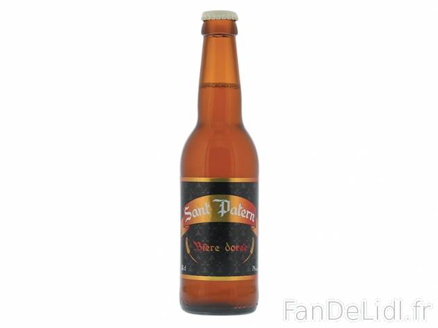 Bière Dorée Sant Patern , prezzo 0.99 &#8364; per 33 cl, 1 L = 3,00 € EUR. ...