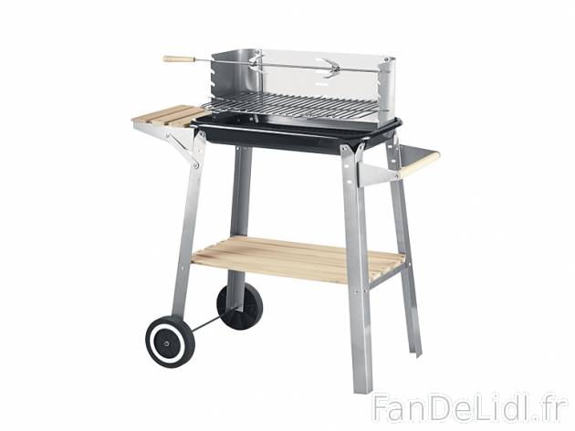 Barbecue à charbon de bois , prezzo 19.99 € per L&apos;unité 
- Cuve robuste ...