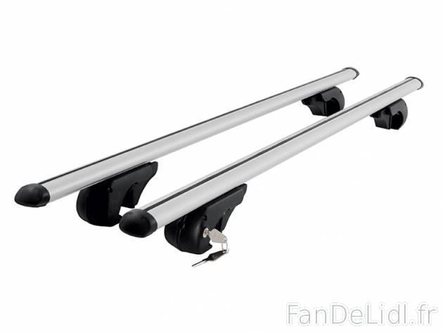 2 barres de toit en aluminium , prezzo 34.99 € per Le lot 
- Longueur d&apos;env. ...