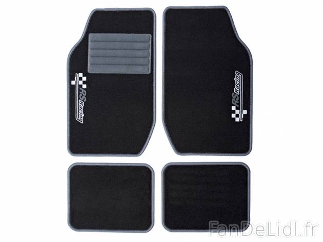 Set de tapis voiture 