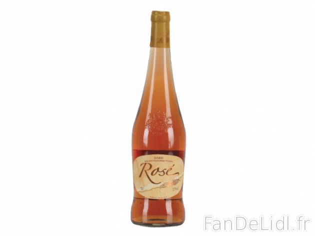 Gard Rosé IGP , prezzo 1.85 € 
- Température optimale de dégustation : 8°C ...