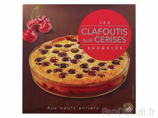 Clafoutis aux cerises , prezzo 3.49 &#8364; per 510 g, 1 kg = 6,84 € EUR.