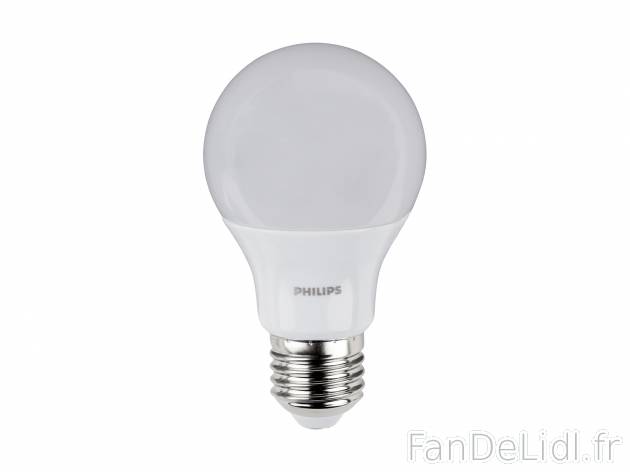 Ampoules LED , le prix 11.98 € 
-  Au choix : E 27 ou E 14 ou GU10
- Lot de ...