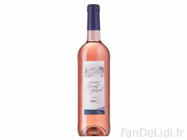 Oc Merlot Rosé Domaine Saint Roch 2015 IGP , prezzo 2.29 &#8364; 
- Temp&eacute;rature ...