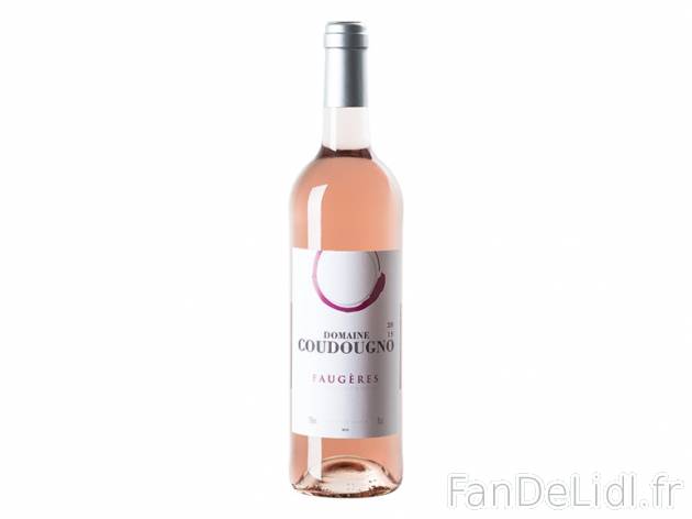 Faugères Rosé Domaine Coudougno 2015 AOP , prezzo 2.89 &#8364; 
- Temp&eacute;rature ...