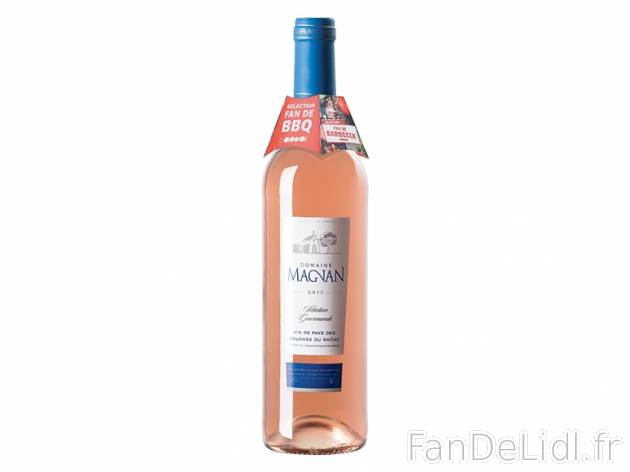 Bouches du Rhône Rosé Domaine Magnan Sélection Gourmande 2015 IGP , prezzo 2.69 ...