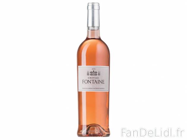 Côtes de Provence Rosé Château Fontaine 2015 AOP , prezzo 4.49 &#8364; 
- ...