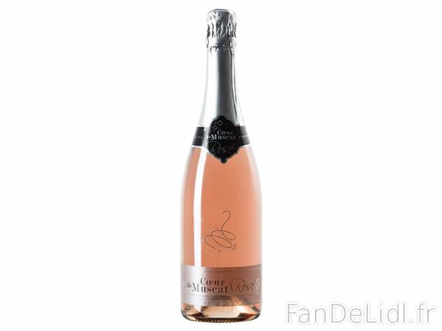 Cœur de Muscat Rosé Vin Mousseux de Qualité Aromatique , prezzo 3.99 &#8364; ...