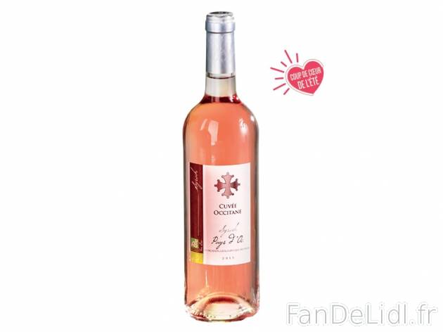 Oc Syrah Rosé Bio Cuvée Occitane 2015 IGP , prezzo 2.79 &#8364; 
- Temp&eacute;rature ...